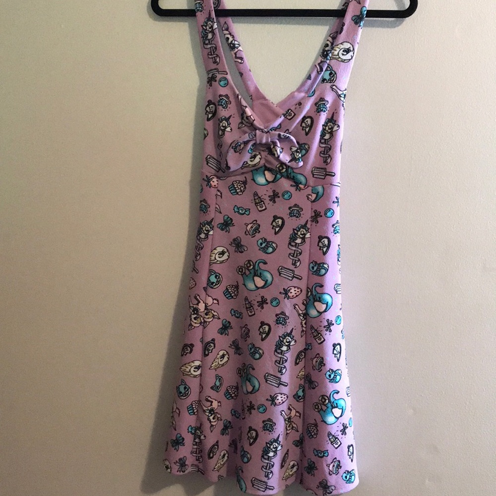 Midnight hour pastel goth dress